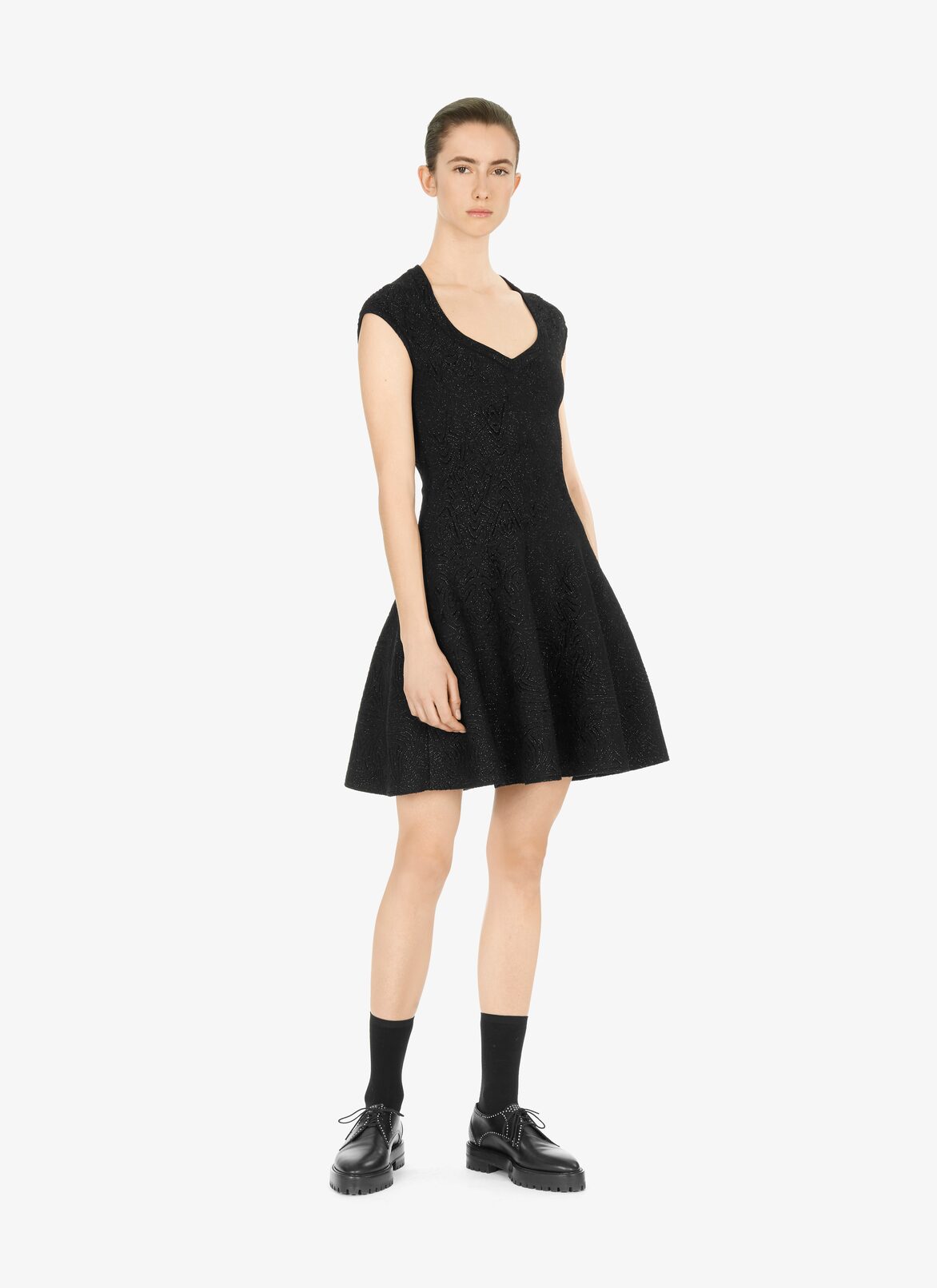 Dresses ALAÏA SHINY BLACK DRESSES